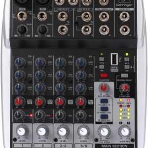 Behringer XENYX QX602USB מיקסר אנלוגי מבט קדמי