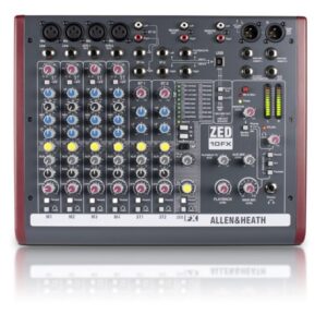 Allen & Heath ZED-10FX מיקסר אנאלוגי מבט קדמי