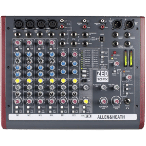 Allen & Heath ZED-10FX מיקסר אנאלוגי מבט קדמי