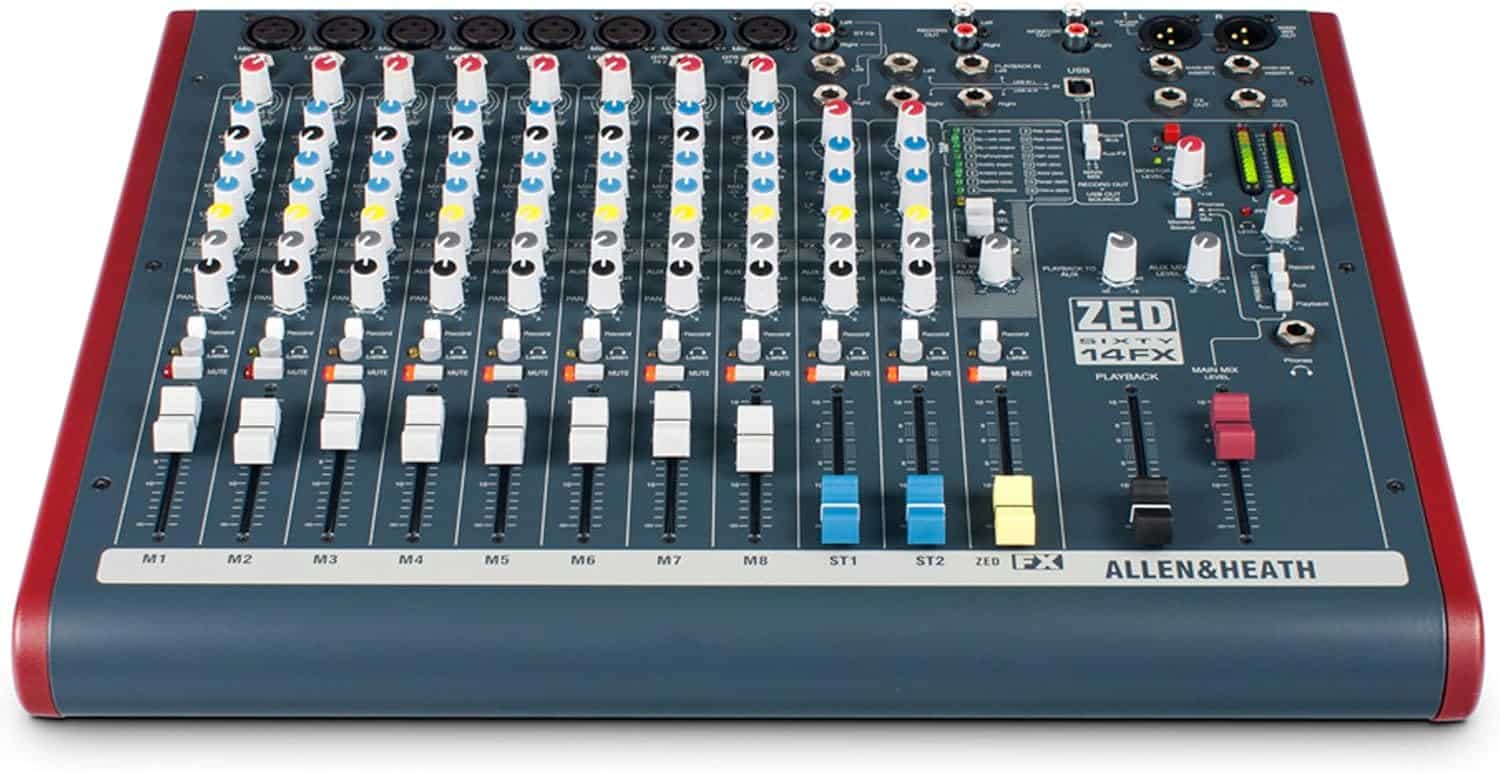 Allen & Heath ZED60-14FX מיקסר אנלוגי