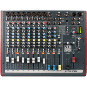 Allen & Heath ZED60-14FX מיקסר אנלוגי מבט קדמי