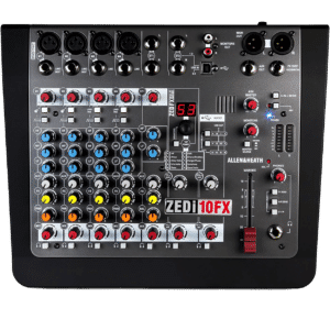 Allen & Heath ZEDi-10FX מיקסר קומפקטי מבט קדמי