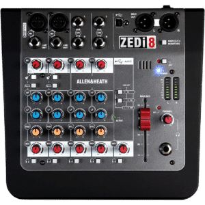 Allen & Heath ZEDi-8 מיקסר קומפקטי מבט קדמי