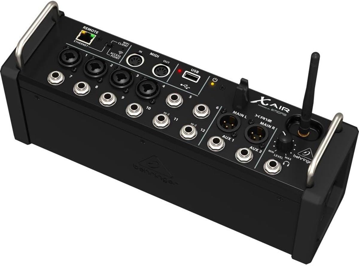 Behringer X AIR XR12 מיקסר דיגיטלי קומפקטי