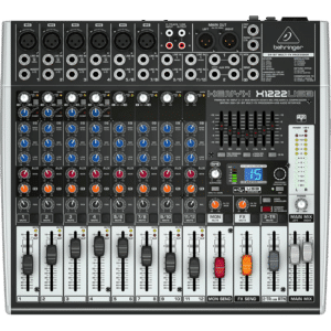 Behringer XENYX 1222FX מיקסר אנלוגי מבט קדמי