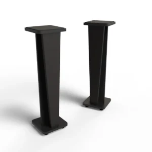 Zaor Stand Black 42 זוג סטנדים למוניטורים בגובה 107 ס״מ
