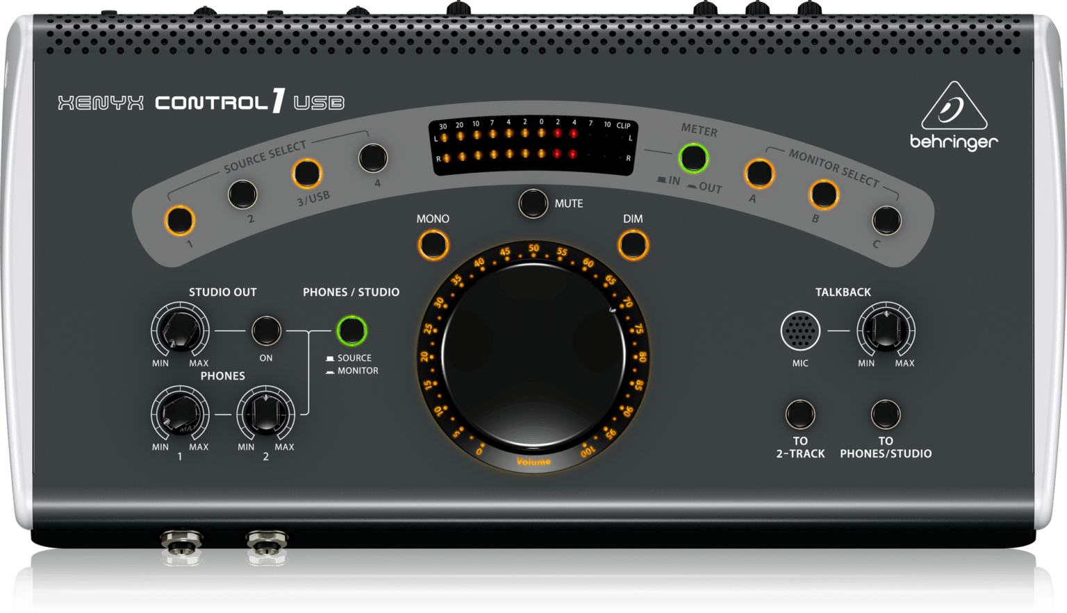 Behringer XENYX CONTROL1 USB יחידת בקרת מוניטורים מקצועית