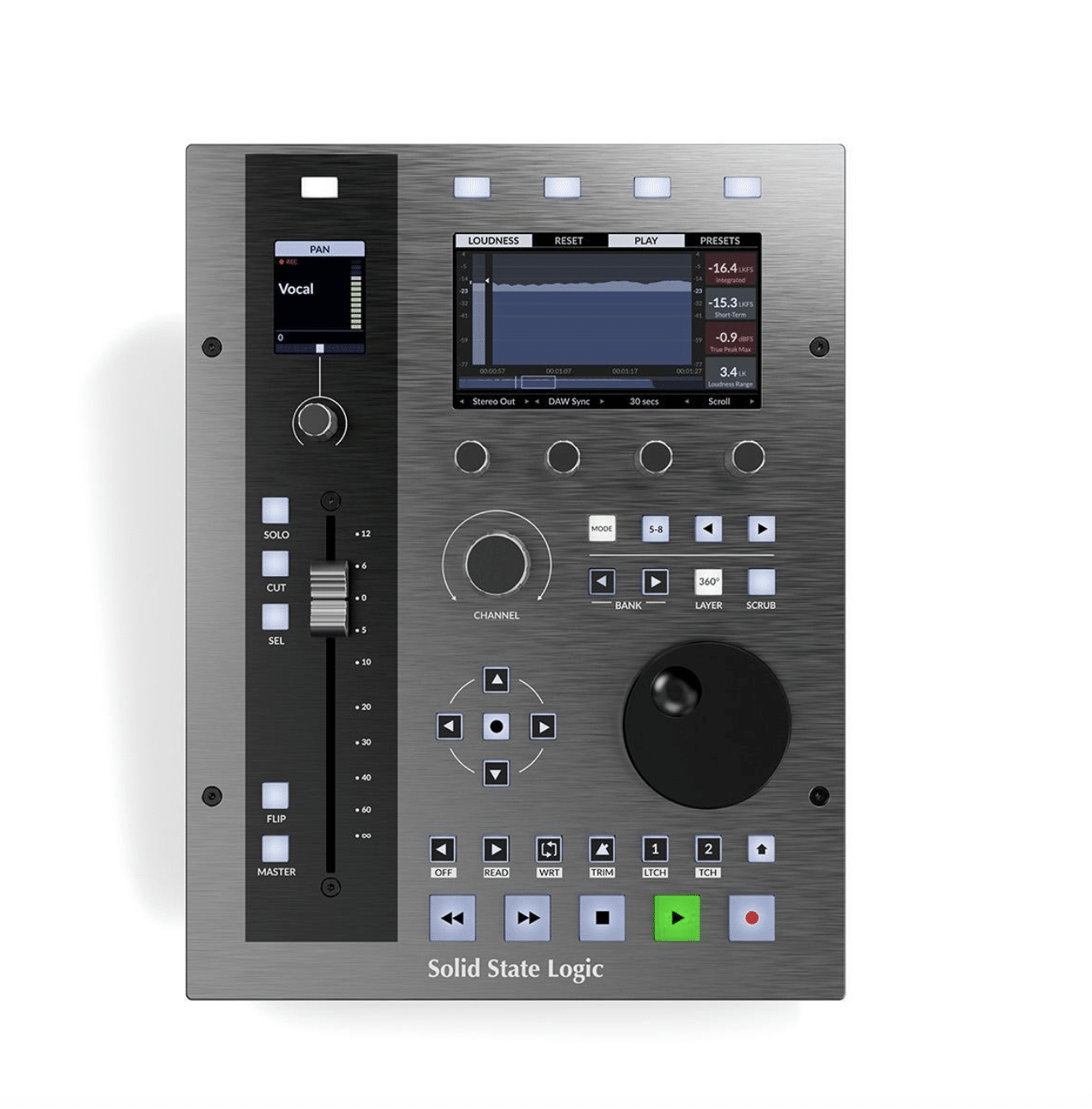 Solid State Logic UF1 קונטרולר DAW מקצועי מבט קדמי