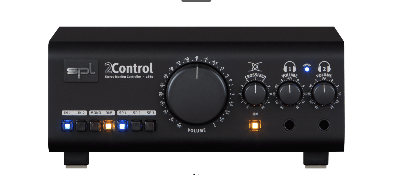SPL 2Control בקר מוניטורים מקצועי לשולחן עבודה
