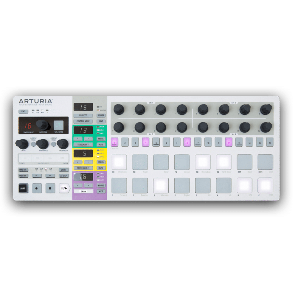 arturia beatstep pro מבט קידמי