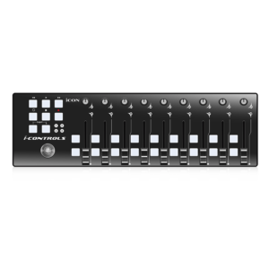 iCON iControls Black קונטרולר MIDI מבט קדמי