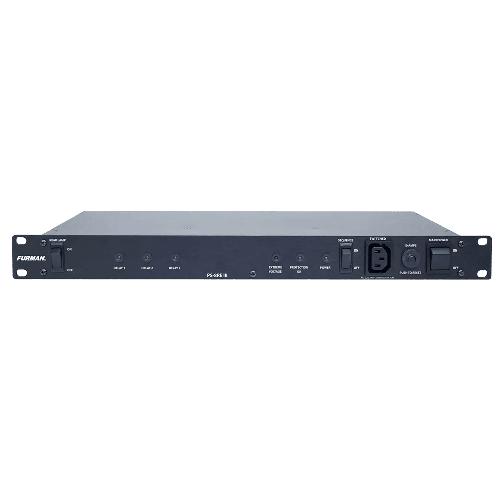 Furman PS-8RE III מערכת סינון והגנה על מתח