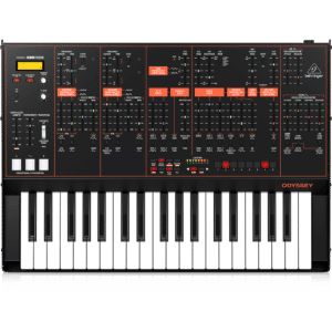 Behringer Odyssey מבט קדמי עם 37 קלידים