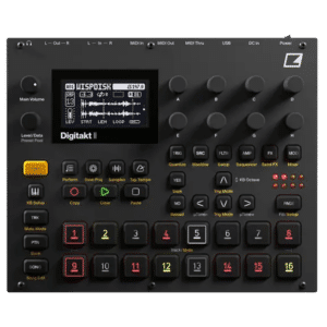Elektron Digitakt II מבט קדמי