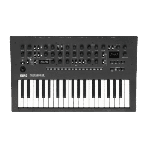 KORG Minilogue XD מבט קדמי עם 37 קלידים