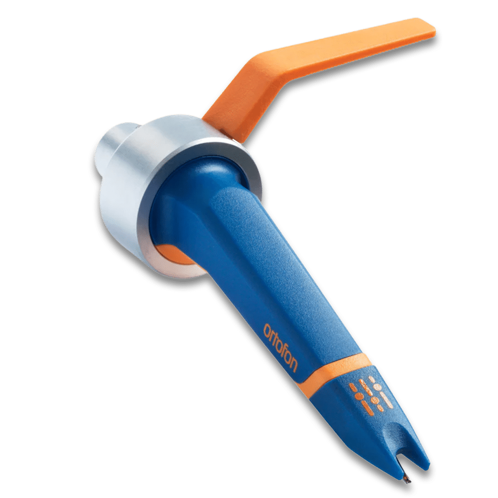 Ortofon Concorde MKII DJ מבט חזית עם מחט יהלום ספירי