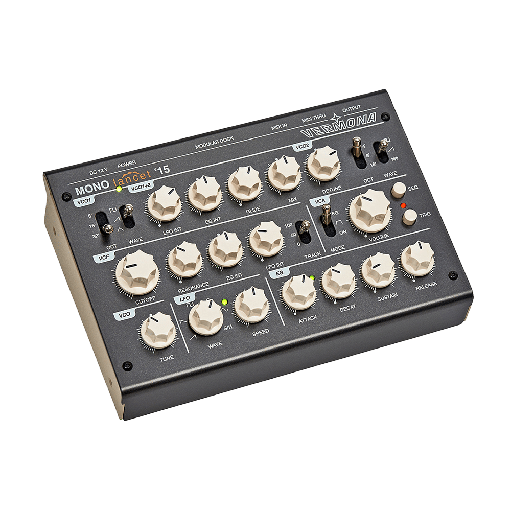 פאנל שליטה של Vermona Mono Lancet ’15