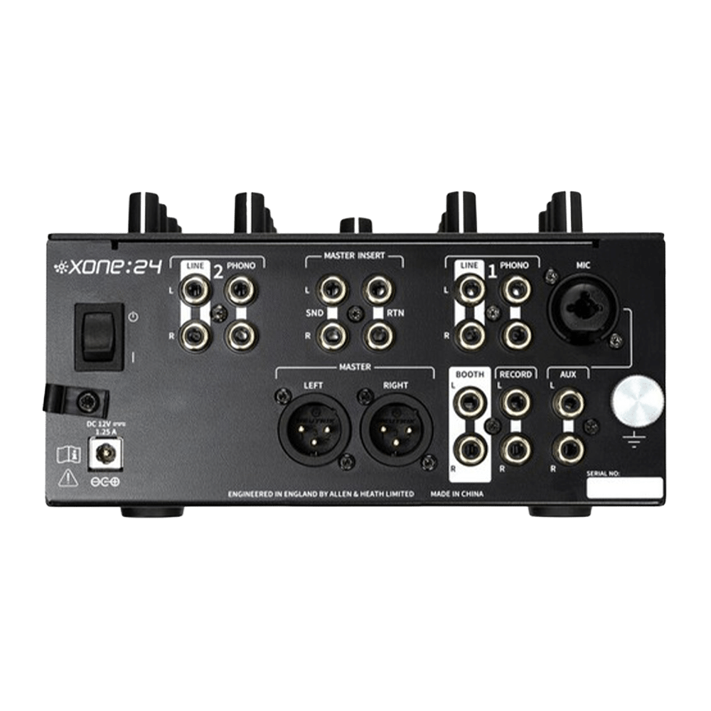 Allen & Heath Xone:24 — תקריב על כפתור ה-Resonance ומערכת ה-VCF המפורסמת