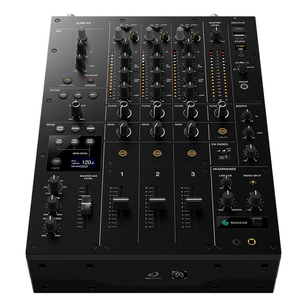 AlphaTheta DJM V5 חזית