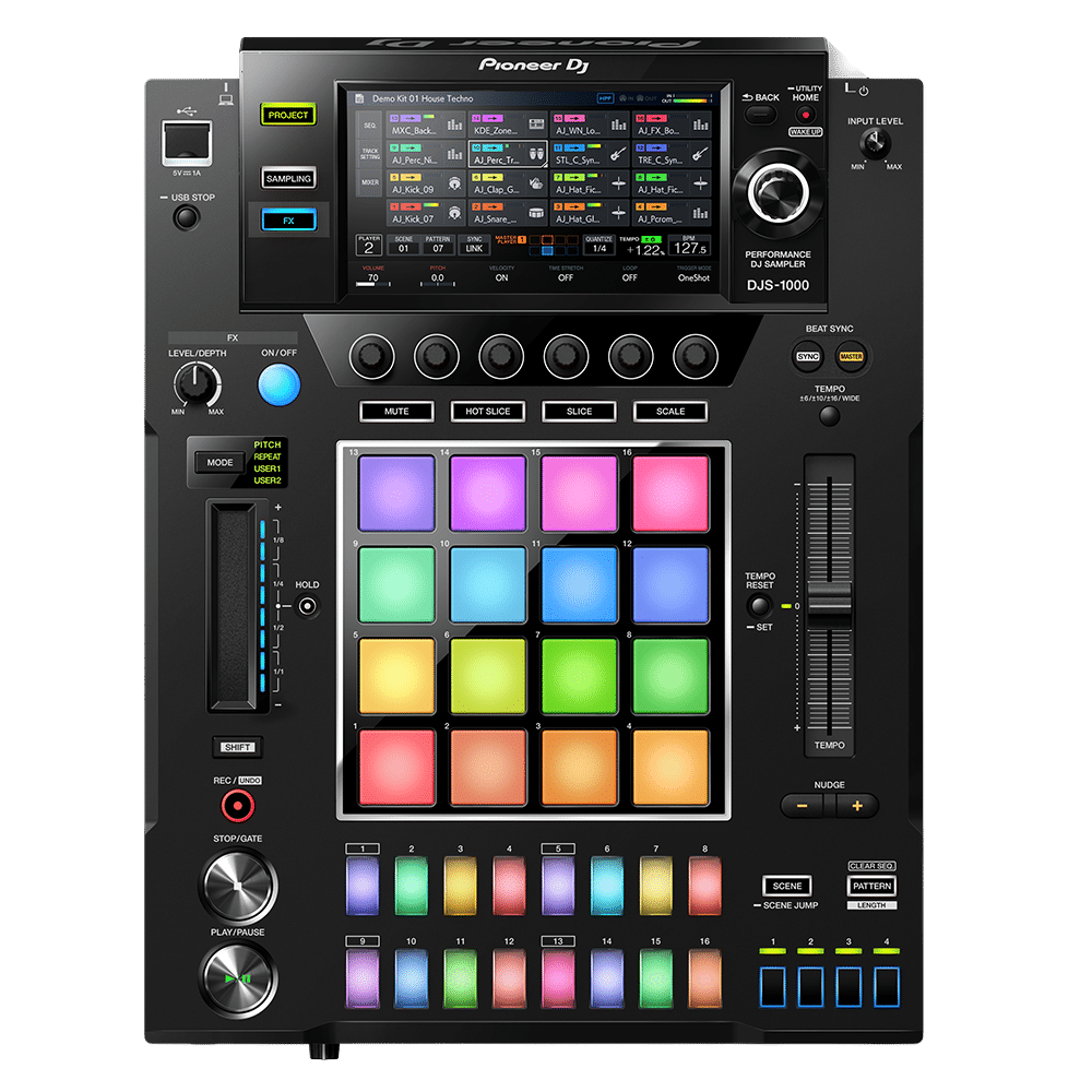 Pioneer DJ DJS-1000 — מבט חזית