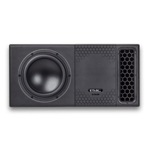 PMC 8 SUB מבט חזית עם וופר 8 אינץ' ומארז מקצועי