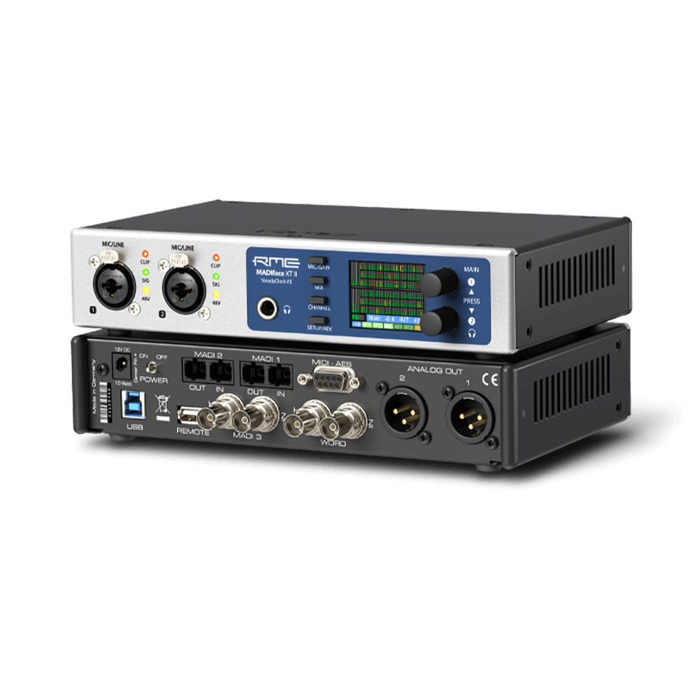 RME MADIface XT II חיבורים