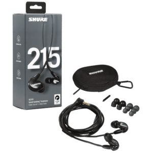 Shure SE215 — מבט חזית