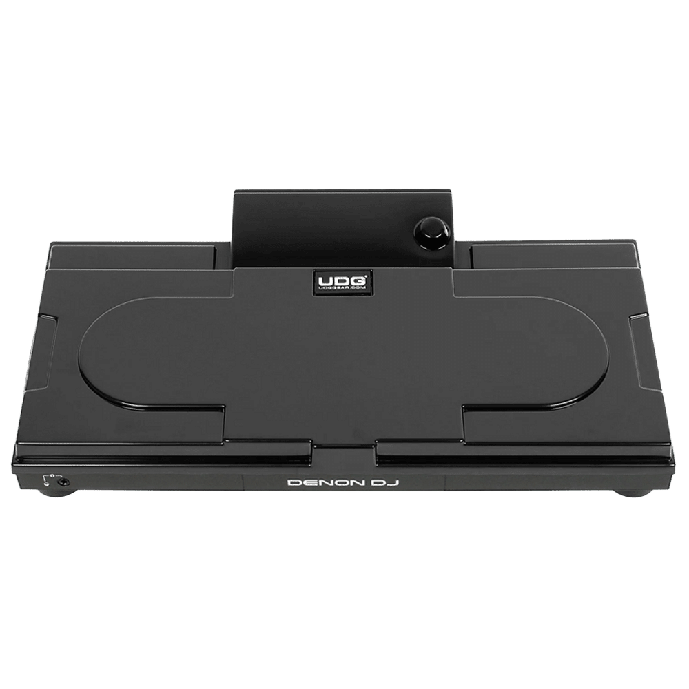 UDG Ultimate Denon DJ SC Live 4 Equipment Cover — פאנל אחורי: מבט על התאמת הכיסוי למערכת