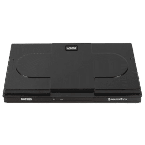 UDG Ultimate Pioneer DJ DDJ-FLX10 Equipment Cover — מבט חזית בשחור מבריק