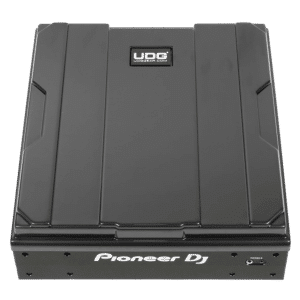 UDG Ultimate Pioneer DJ DJM-A9 Equipment Cover — מבט חזית בשחור מבריק