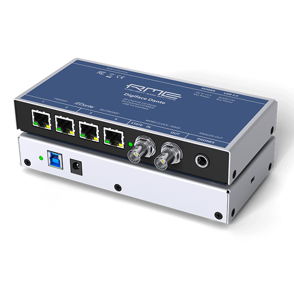 RME Digiface Dante כרטיס קול