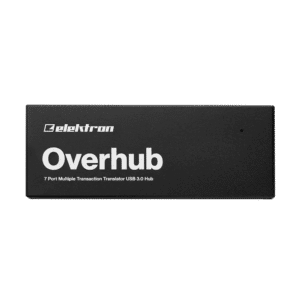 Elektron Overhub מבט חזית עם 7 יציאות USB