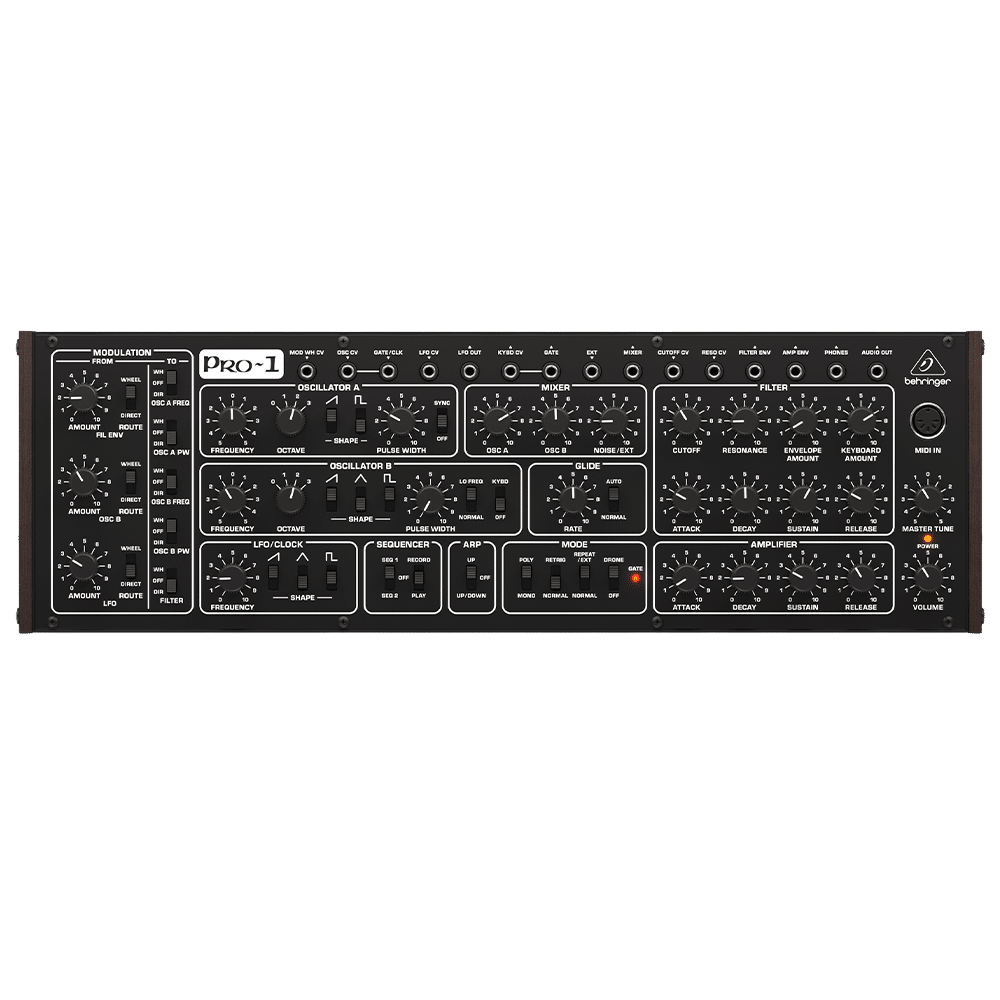 Behringer PRO-1 — מבט חזית