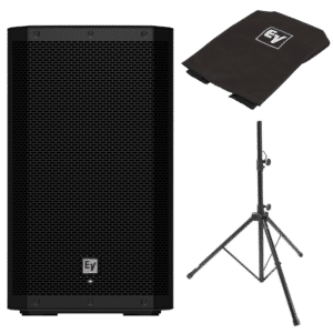 Electro Voice ZLX-15P-G2 רמקול מוגבר 12″ עם כיסוי וסטנד