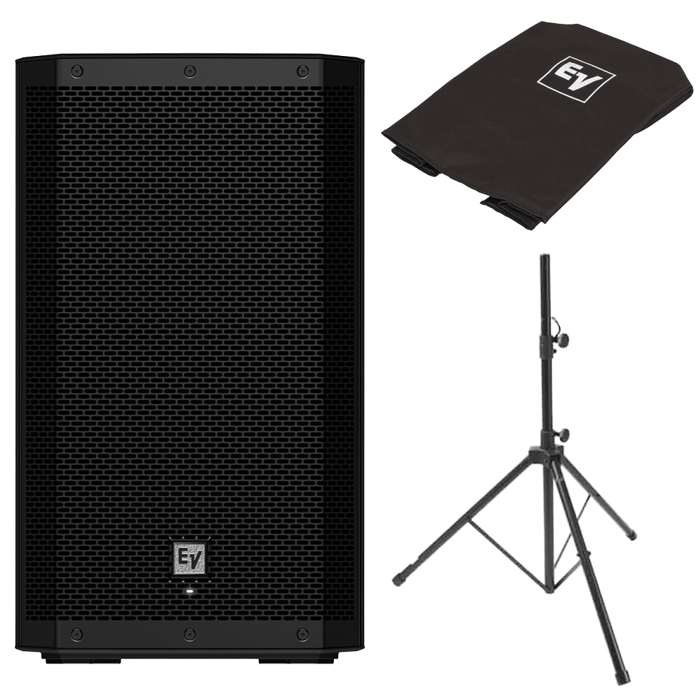 Electro Voice ZLX-15P-G2 רמקול מוגבר 12″ עם כיסוי וסטנד
