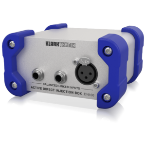 Klark Teknik DN100 V2 — מבט ימין על גוף האלומיניום עם שרוול הסיליקון
