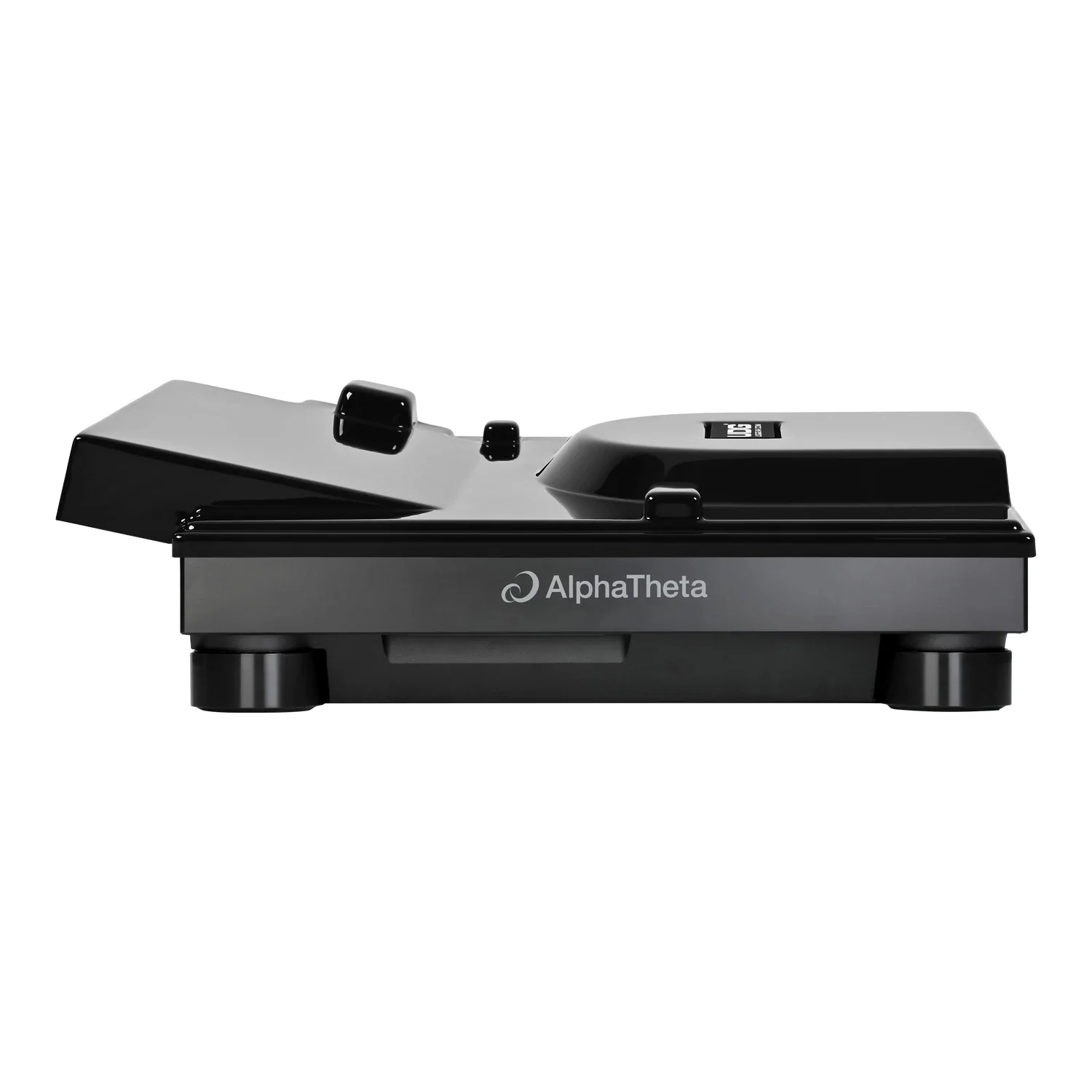 UDG Ultimate Equipment Cover CDJ-3000X — מבט מלמעלה על ציפוי ה-Gloss Black