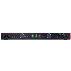 Focusrite Scarlett 18i20 4th Gen מבט קדמי