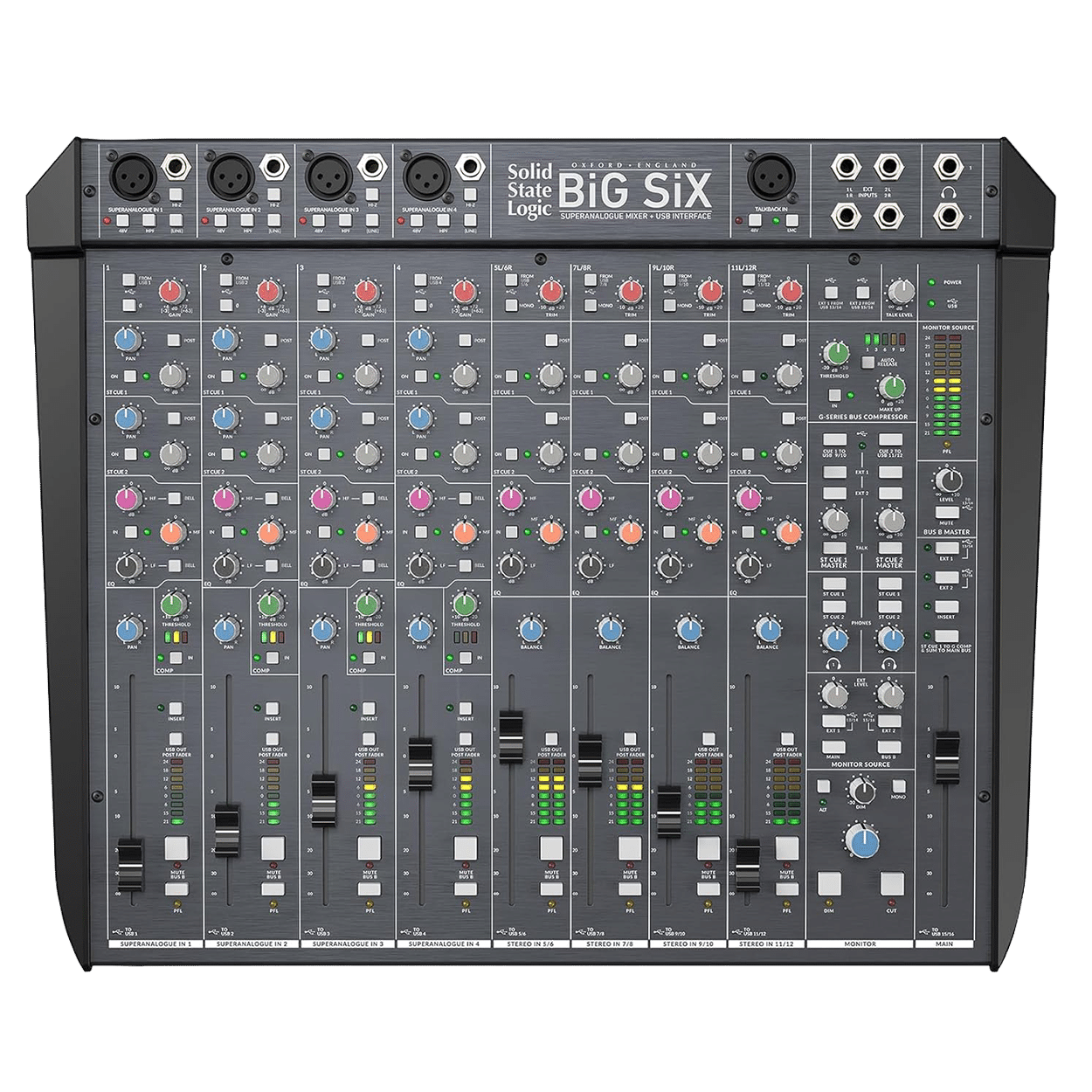 SSL BiG SiX — מבט חזית