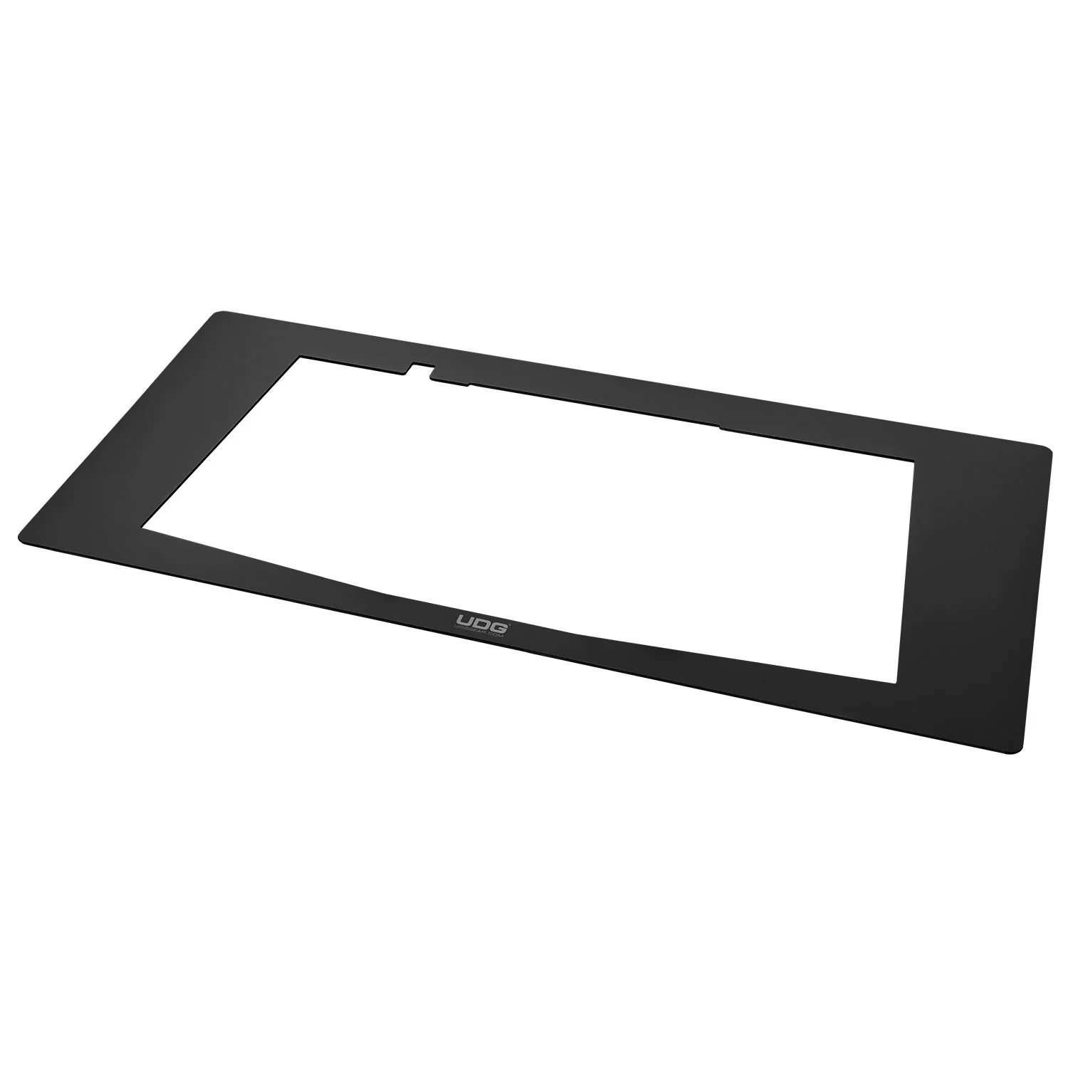 UDG Pioneer DJ OPUS-QUAD Faceplate Black — תקריב החיתוך המדויק לכפתורים ולמסכים