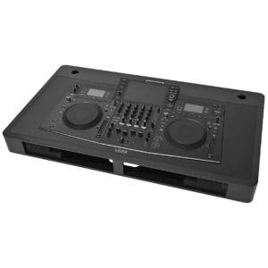 UDG Pioneer DJ OPUS-QUAD Faceplate Black — מבט חזית על הלוח הייעודי