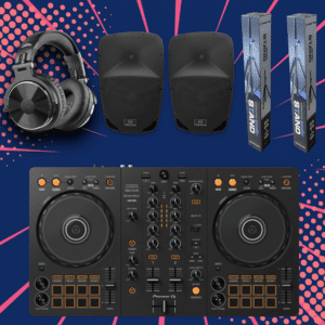 חבילת DJ מקצועית Pioneer DDJ-FLX4 — מבט חזית