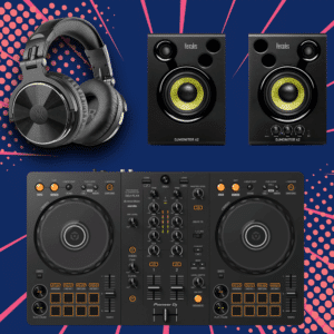 חבילת DJ מקצועית Pioneer DDJ-FLX4