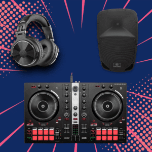חבילת DJ למתחילים Hercules Inpulse 300 MK2 — מבט חזית